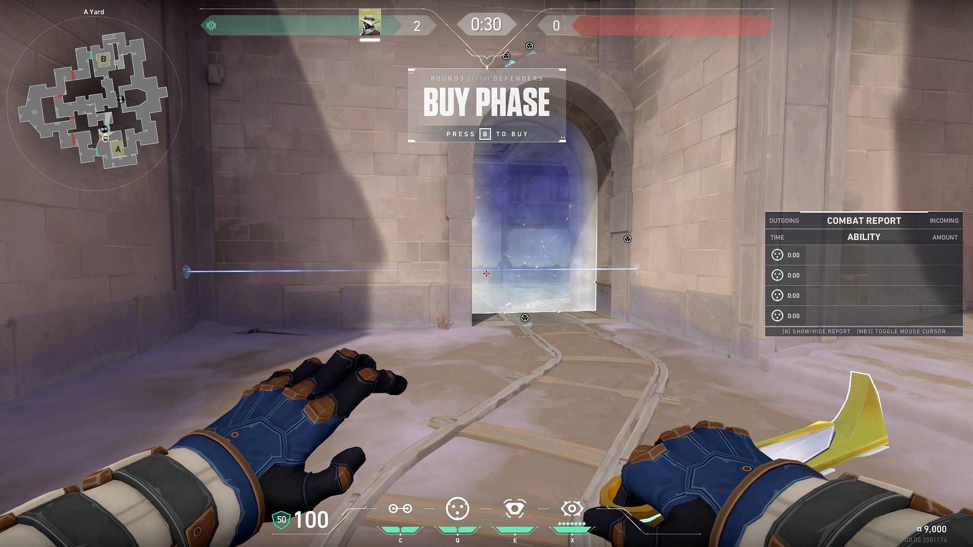 A-Site Trapwire option 3 (Image via Riot Games)